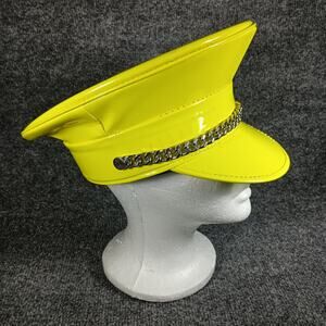 FUNK PLUS Hat Cap Strap Back Vinyl Chain Club Costume Punk Mens USA